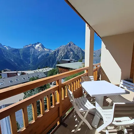 4 Pers. Aux Deux Alpes Avec Parking Et Vue Degagee - Fr-1-516-117 Apartment
